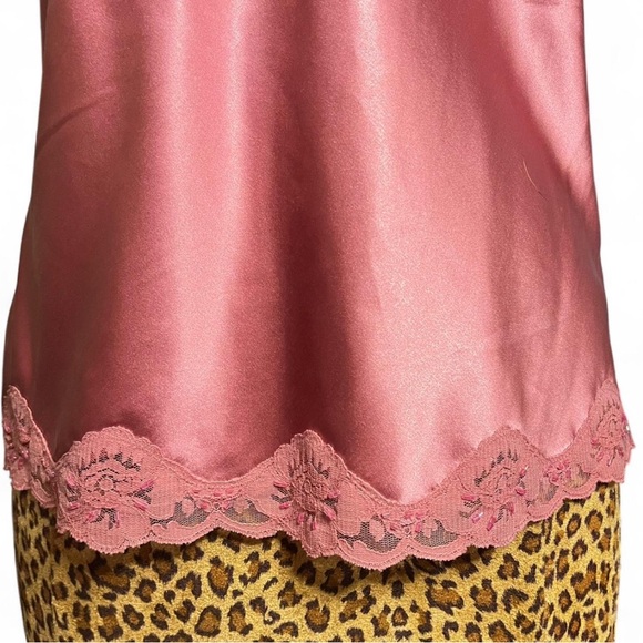 Pink Silk Tank Top - Picture 3 of 4